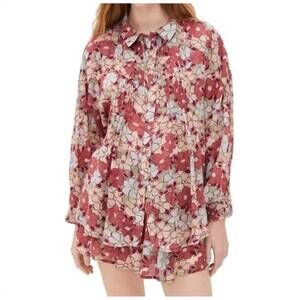 NEW FREE PEOPLE women's sienna skort set in floral